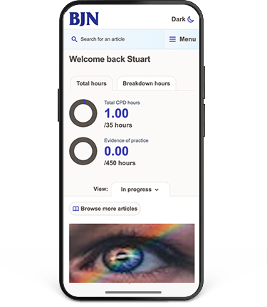 BJN CPD on mobile